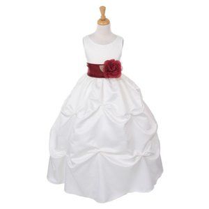 CINDERELLA COUTURE Elegant Dull Satin Floor Length Dress Multisizes 1190IV